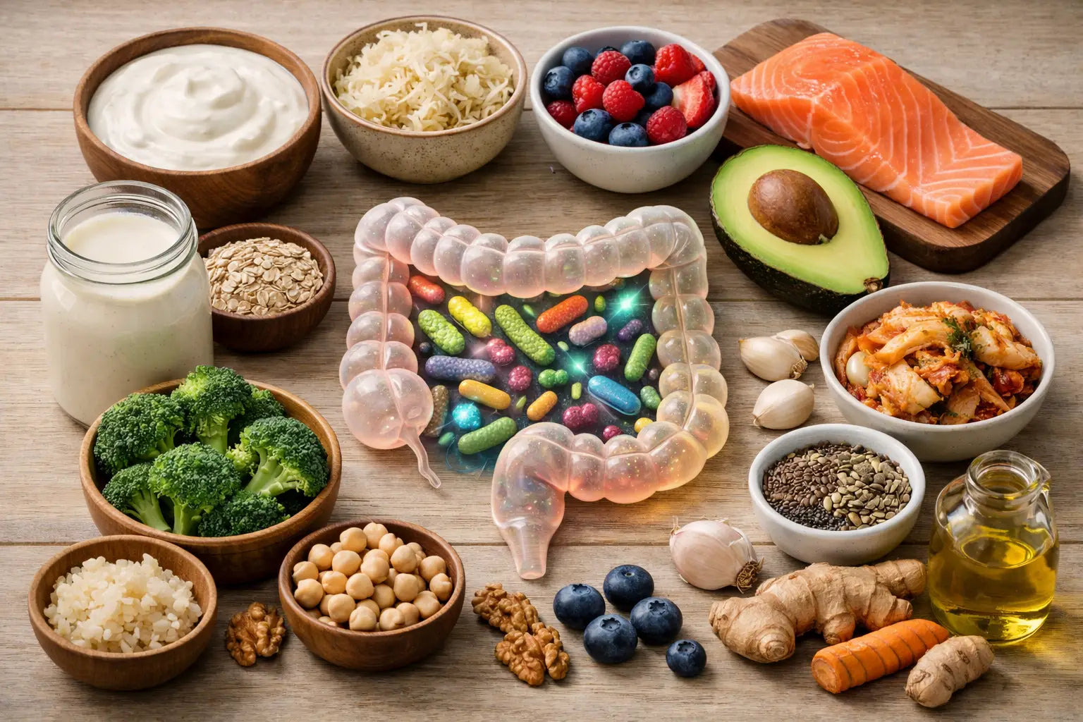 10 Foods That Support Gut Microbiome